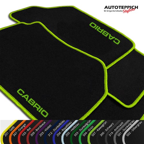 Tappetini cabrio laterali per - cabrio,