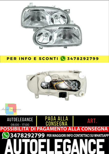 Set fari per - vw, 3